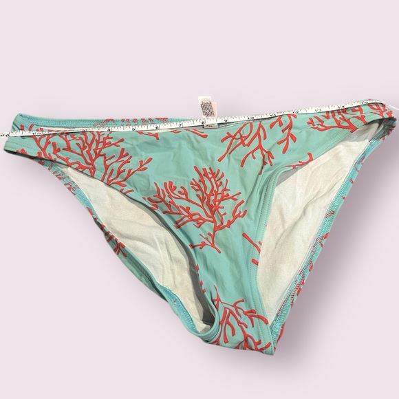 Women's Victoria's Secret Coral Print Bikini 36C and Medium - Picture 15 of 16